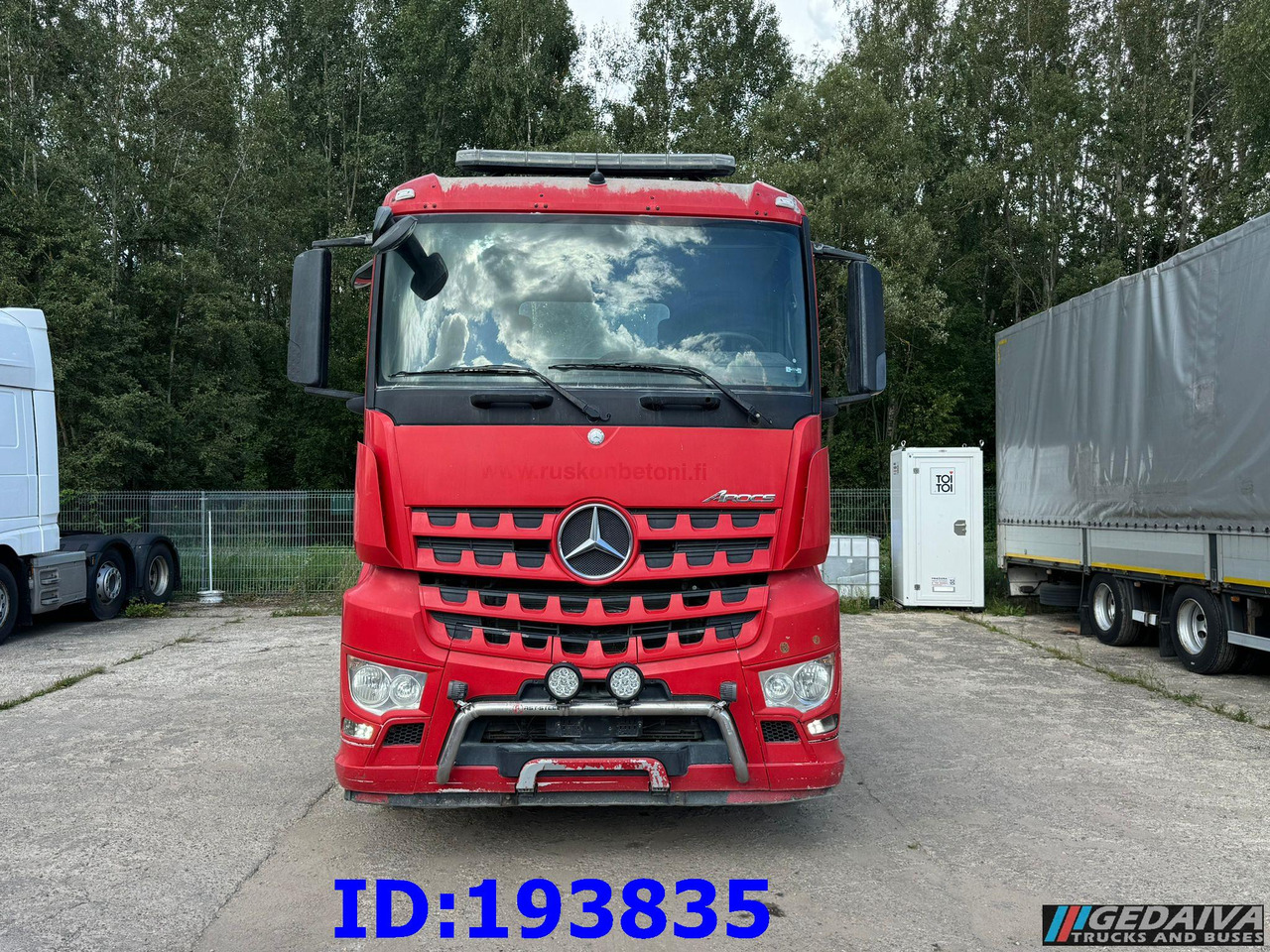 MERCEDES-BENZ Arocs 2840 6x4 Manual Euro6 - شاحنة هيكل كابينة: صورة 2 MERCEDES-BENZ Arocs 2840 6x4 Manual Euro6 - شاحنة هيكل كابينة: صورة 2