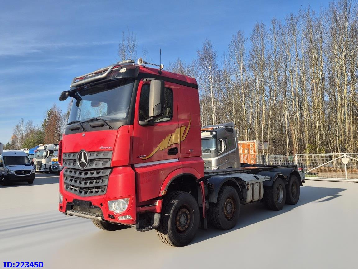 MERCEDES-BENZ Arocs 4163 8x4 FULL STEEL (Engine defect) - شاحنة هيكل كابينة: صورة 1 MERCEDES-BENZ Arocs 4163 8x4 FULL STEEL (Engine defect) - شاحنة هيكل كابينة: صورة 1