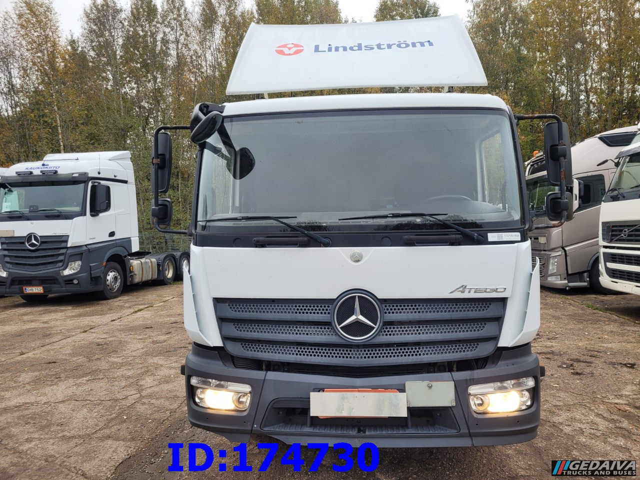 MERCEDES-BENZ Atego 1218 - Euro6 - Manual - Full Steel - شاحنة هيكل كابينة: صورة 2 MERCEDES-BENZ Atego 1218 - Euro6 - Manual - Full Steel - شاحنة هيكل كابينة: صورة 2