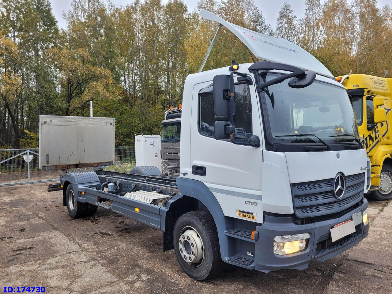 MERCEDES-BENZ Atego 1218 - Euro6 - Manual - Full Steel - شاحنة هيكل كابينة: صورة 4 MERCEDES-BENZ Atego 1218 - Euro6 - Manual - Full Steel - شاحنة هيكل كابينة: صورة 4