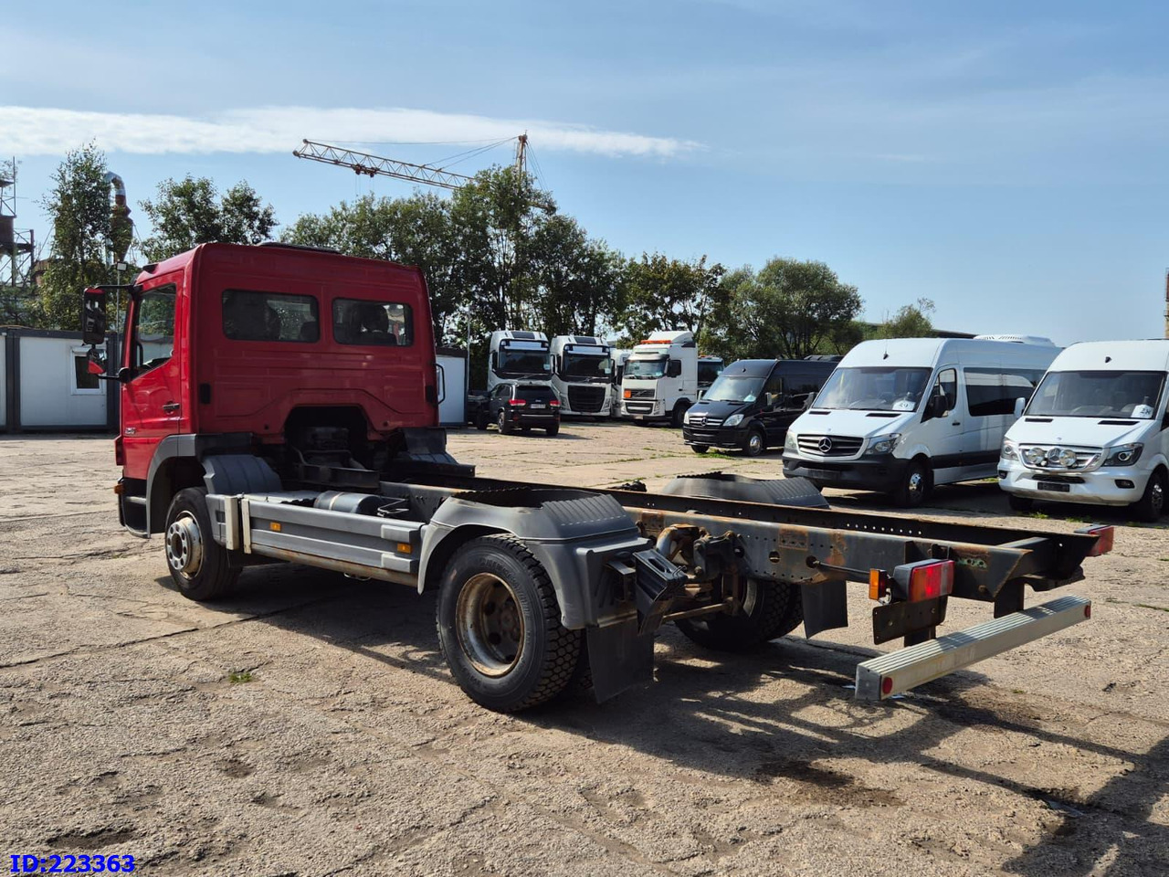 MERCEDES-BENZ Atego 1218 - Full steel - Manual (3 seats) - شاحنة هيكل كابينة: صورة 4 MERCEDES-BENZ Atego 1218 - Full steel - Manual (3 seats) - شاحنة هيكل كابينة: صورة 4