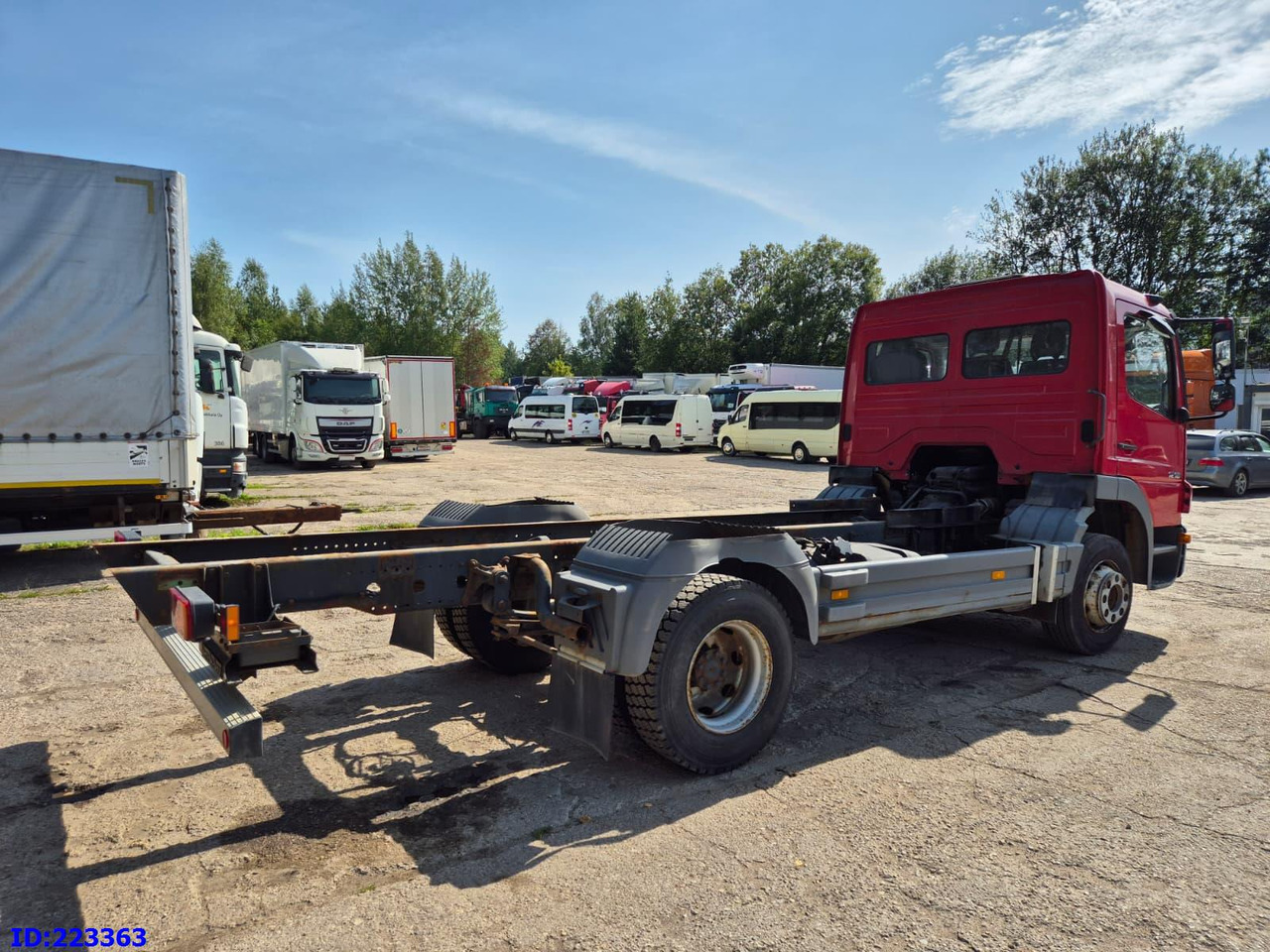 MERCEDES-BENZ Atego 1218 - Full steel - Manual (3 seats) - شاحنة هيكل كابينة: صورة 5 MERCEDES-BENZ Atego 1218 - Full steel - Manual (3 seats) - شاحنة هيكل كابينة: صورة 5