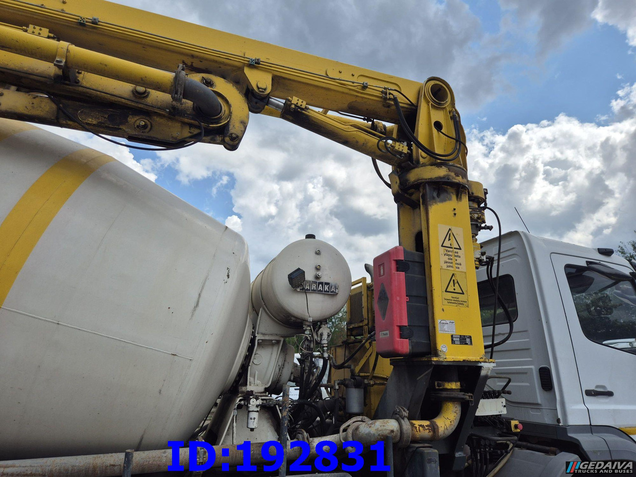 MERCEDES-BENZ Atego 2628 6x4 Schwing 17m 9m3 - مضخة خرسانة: صورة 5 MERCEDES-BENZ Atego 2628 6x4 Schwing 17m 9m3 - مضخة خرسانة: صورة 5