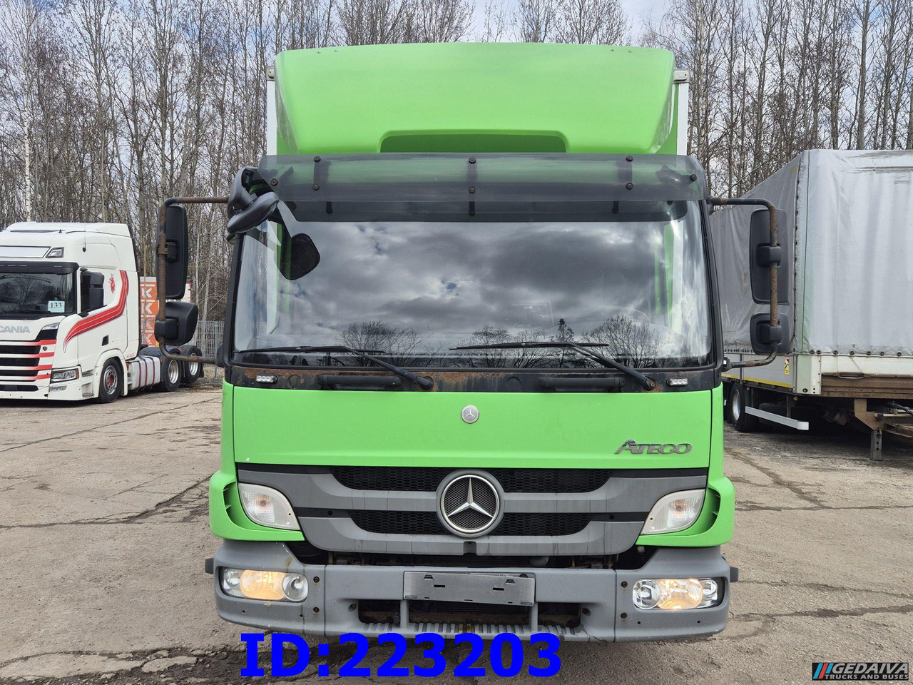 MERCEDES-BENZ Atego 818 4x2 Euro5 Manual - شاحنة مقفلة: صورة 2 MERCEDES-BENZ Atego 818 4x2 Euro5 Manual - شاحنة مقفلة: صورة 2