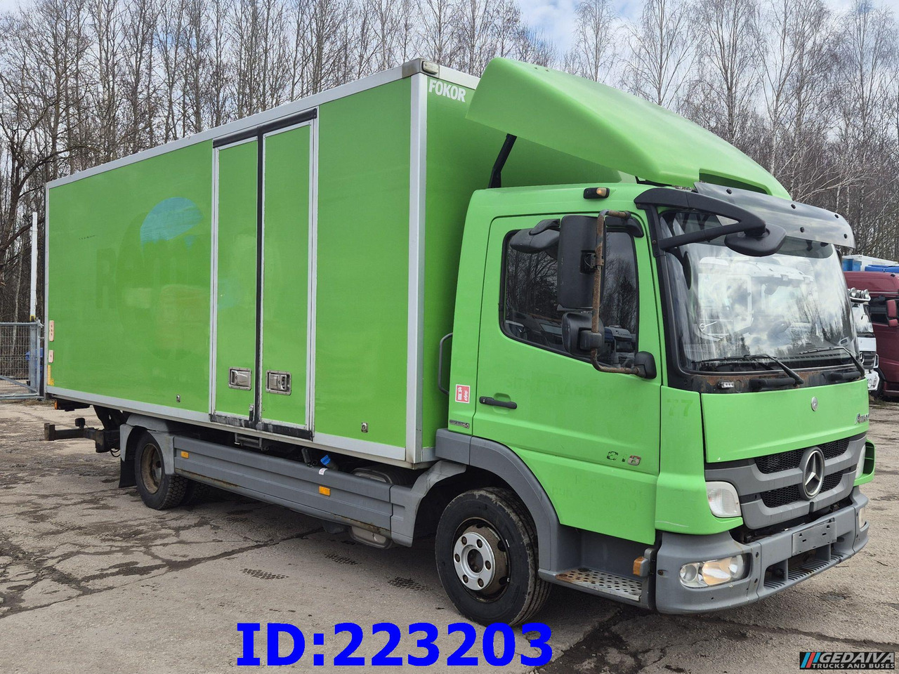 MERCEDES-BENZ Atego 818 4x2 Euro5 Manual - شاحنة مقفلة: صورة 4 MERCEDES-BENZ Atego 818 4x2 Euro5 Manual - شاحنة مقفلة: صورة 4