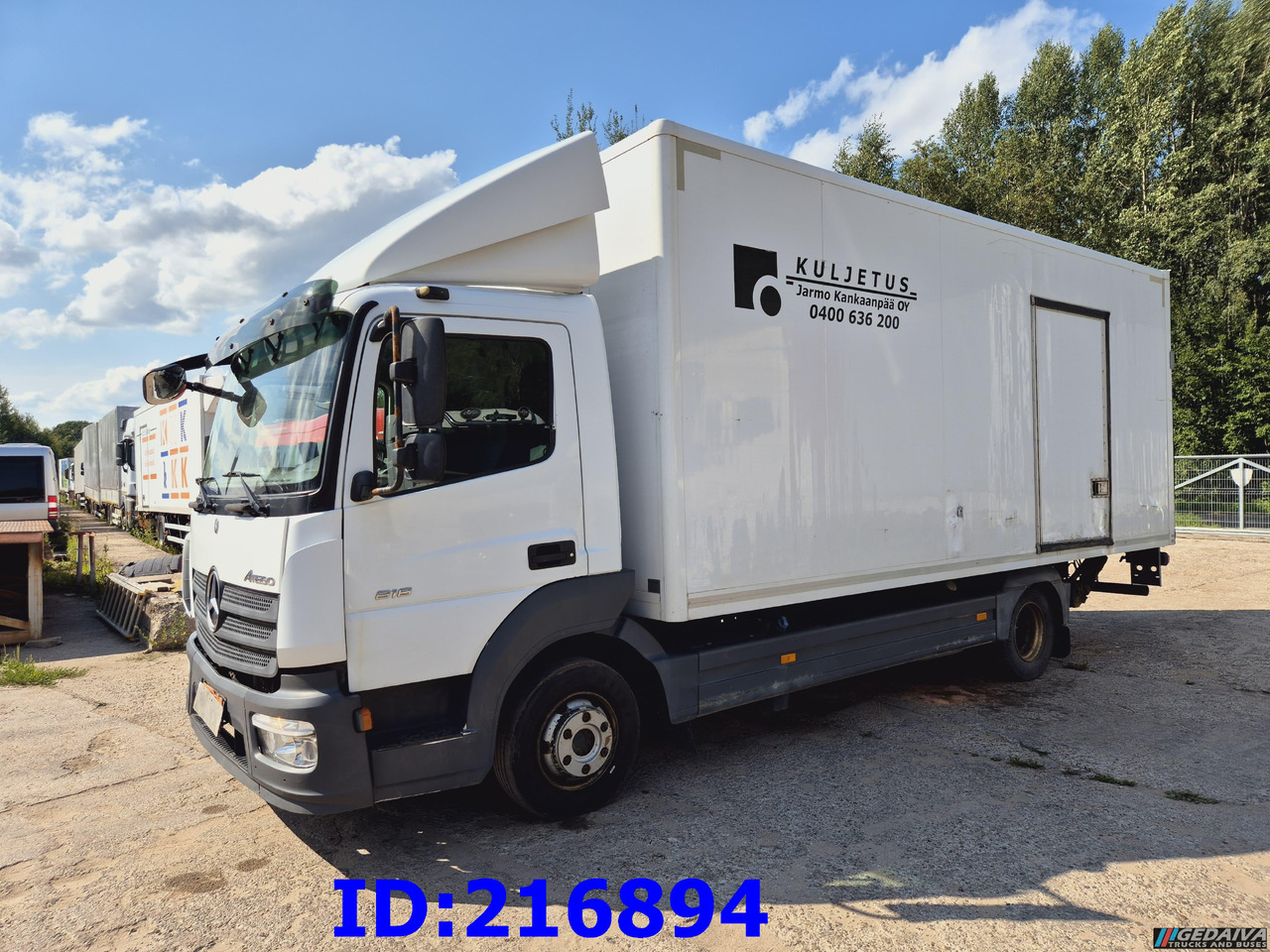 MERCEDES-BENZ Atego 818 Euro6 - شاحنة صندوق متساوي: صورة 1 MERCEDES-BENZ Atego 818 Euro6 - شاحنة صندوق متساوي: صورة 1