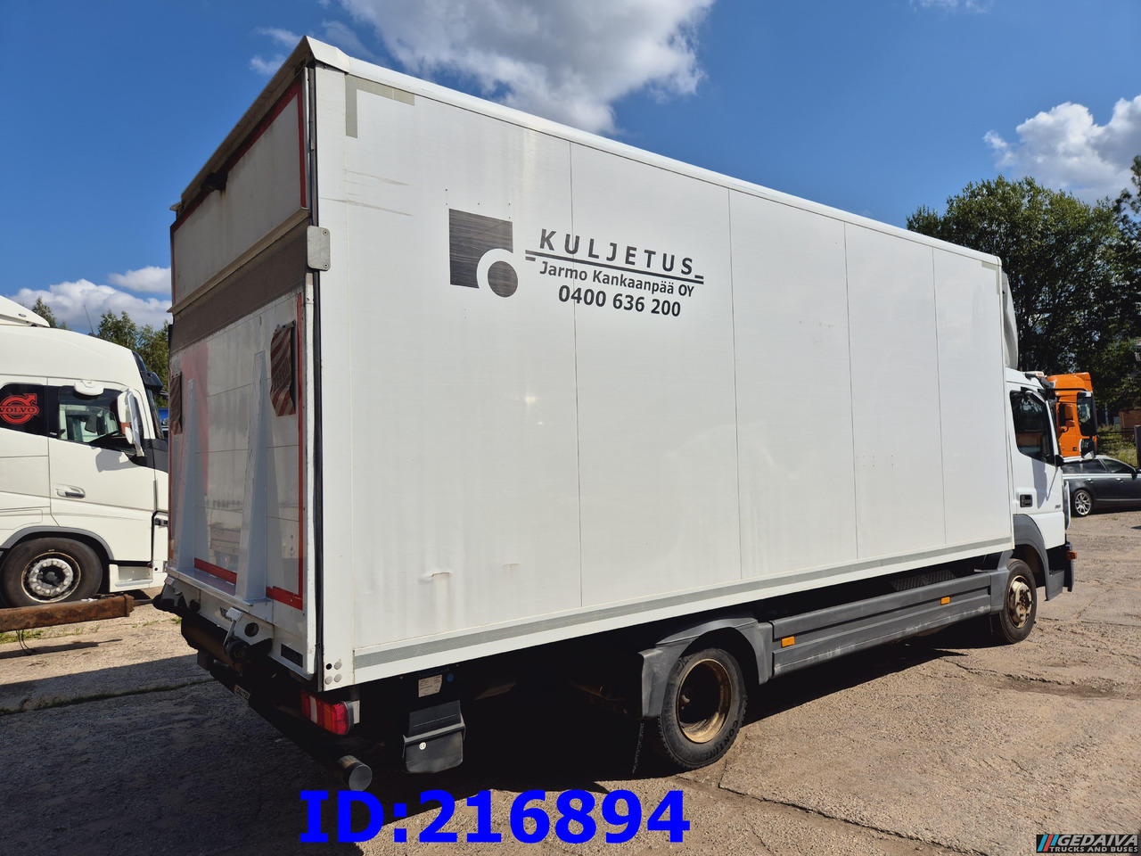 MERCEDES-BENZ Atego 818 Euro6 - شاحنة صندوق متساوي: صورة 4 MERCEDES-BENZ Atego 818 Euro6 - شاحنة صندوق متساوي: صورة 4