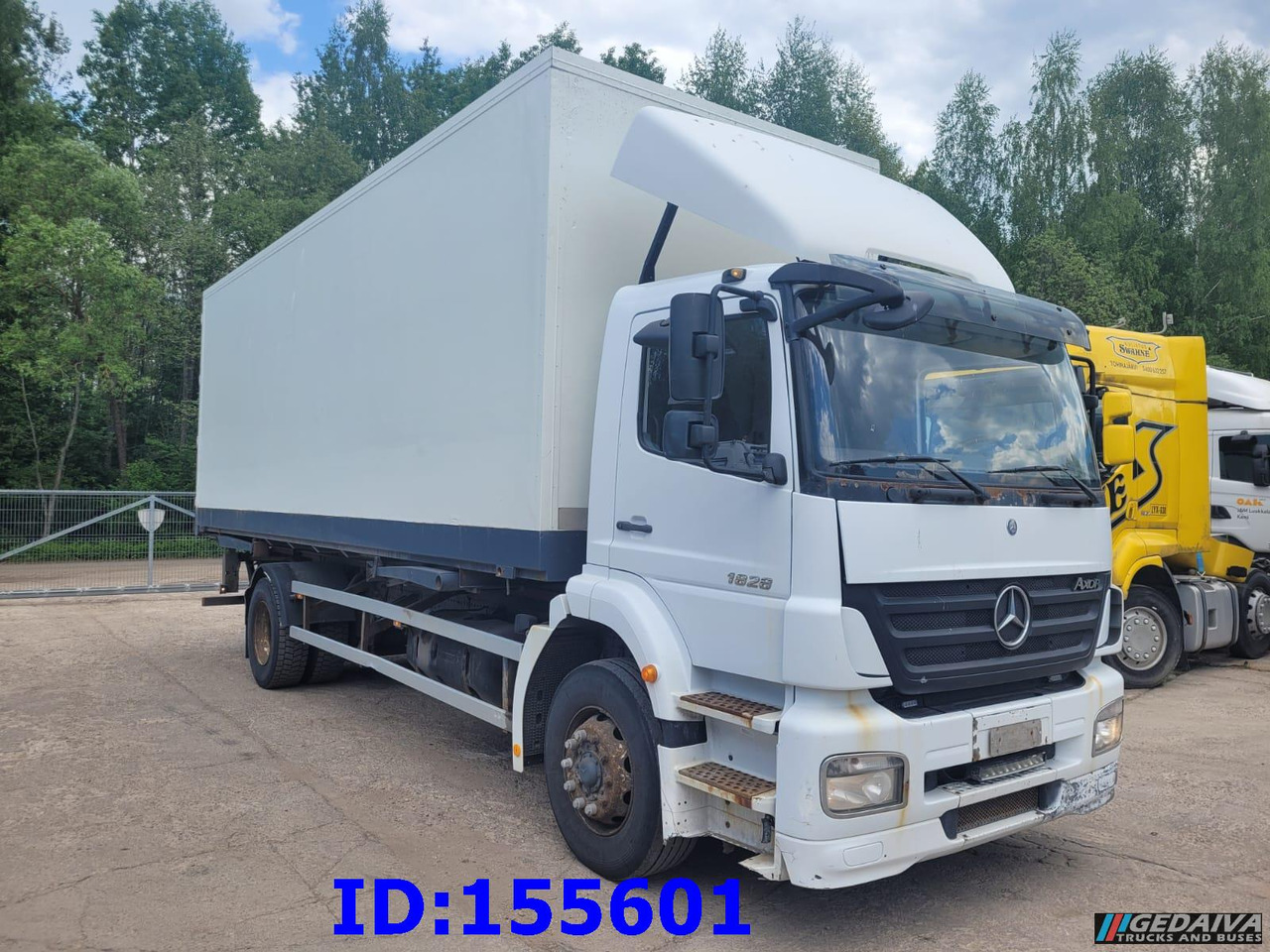 MERCEDES-BENZ Axor 1828 Manual - شاحنة صندوق متساوي: صورة 4 MERCEDES-BENZ Axor 1828 Manual - شاحنة صندوق متساوي: صورة 4