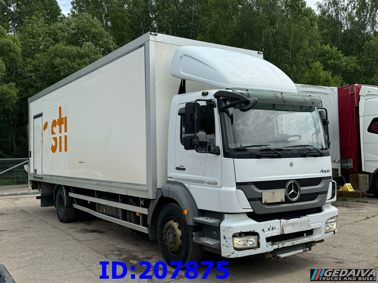 MERCEDES-BENZ Axor 1829 - Euro5 - Manual - شاحنة صندوق متساوي: صورة 2 MERCEDES-BENZ Axor 1829 - Euro5 - Manual - شاحنة صندوق متساوي: صورة 2
