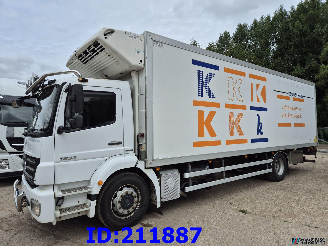 MERCEDES-BENZ Axor 1833 - Manual - شاحنة الفريزر: صورة 1 MERCEDES-BENZ Axor 1833 - Manual - شاحنة الفريزر: صورة 1