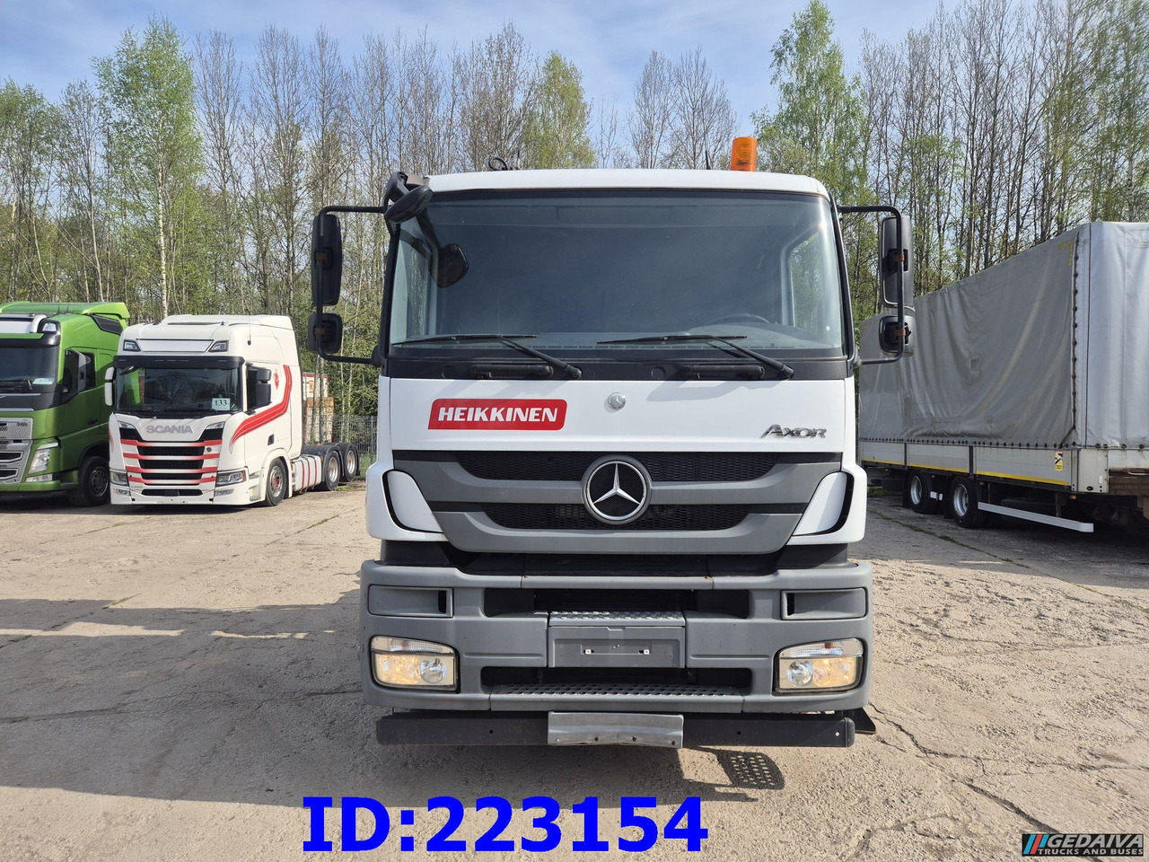 MERCEDES-BENZ Axor 1840 + Crane Epsilon Palfinger PZR601GA - وحدة جر: صورة 2 MERCEDES-BENZ Axor 1840 + Crane Epsilon Palfinger PZR601GA - وحدة جر: صورة 2