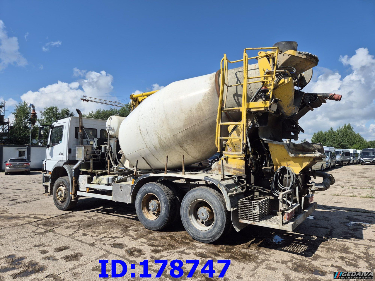 MERCEDES-BENZ Axor 2633 6x4 Schwing 750 - مضخة خرسانة: صورة 5 MERCEDES-BENZ Axor 2633 6x4 Schwing 750 - مضخة خرسانة: صورة 5