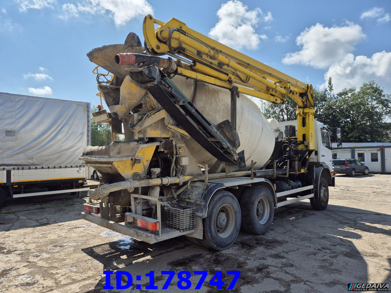 MERCEDES-BENZ Axor 2633 6x4 Schwing 750 - مضخة خرسانة: صورة 4 MERCEDES-BENZ Axor 2633 6x4 Schwing 750 - مضخة خرسانة: صورة 4