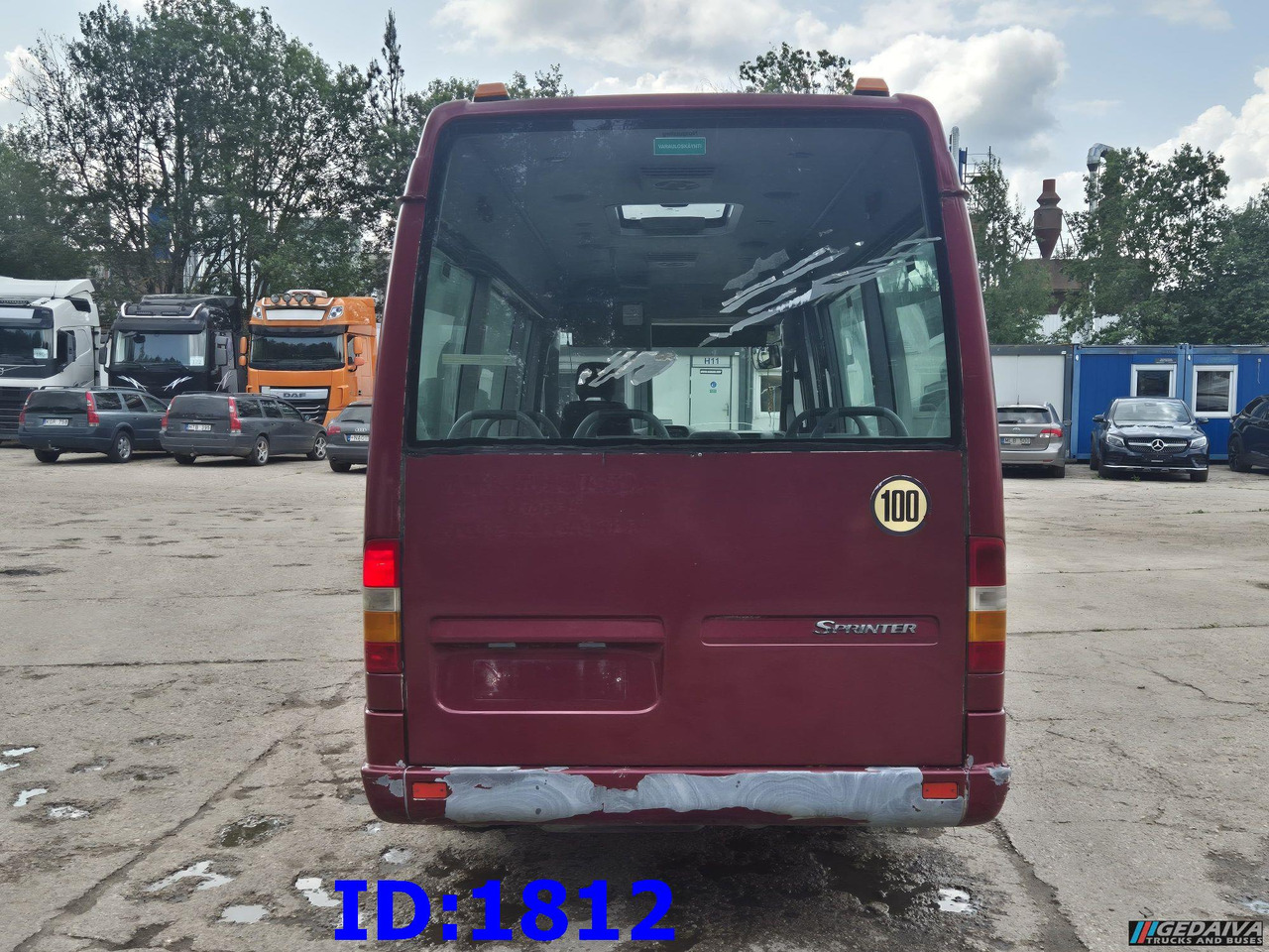 MERCEDES-BENZ Sprinter 413 - 17 Place - حافلة صغيرة, ميكروباص: صورة 5 MERCEDES-BENZ Sprinter 413 - 17 Place - حافلة صغيرة, ميكروباص: صورة 5