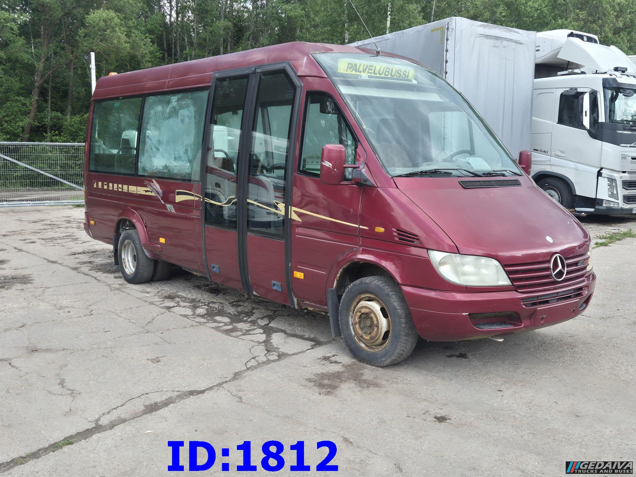 MERCEDES-BENZ Sprinter 413 - 17 Place - حافلة صغيرة, ميكروباص: صورة 1 MERCEDES-BENZ Sprinter 413 - 17 Place - حافلة صغيرة, ميكروباص: صورة 1