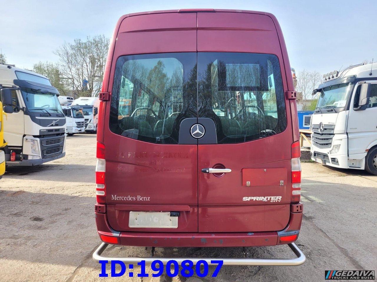MERCEDES-BENZ Sprinter 516 City35 Euro5 22 Place - حافلة المدينة: صورة 5 MERCEDES-BENZ Sprinter 516 City35 Euro5 22 Place - حافلة المدينة: صورة 5