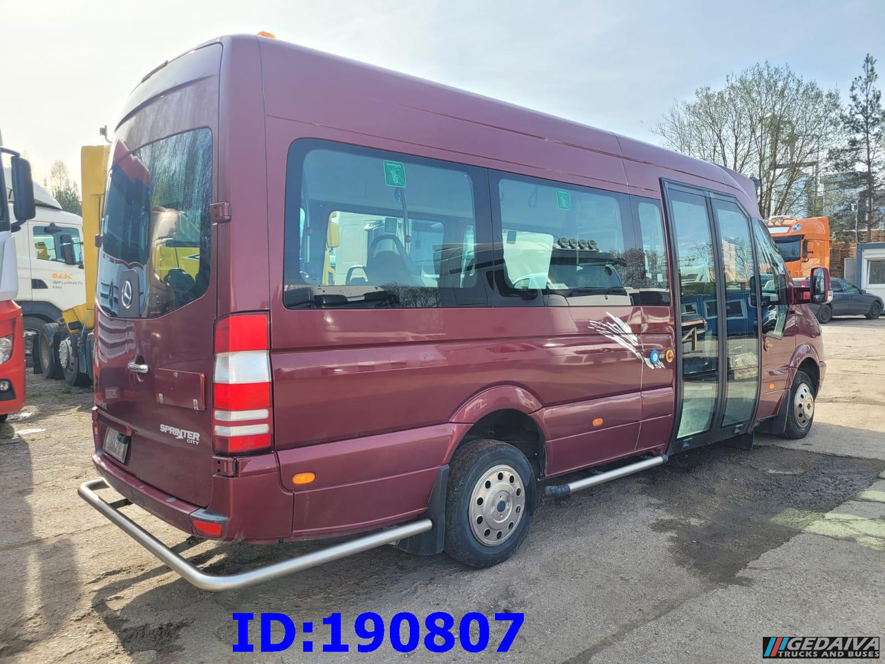 حافلة المدينة MERCEDES-BENZ Sprinter 516 City35 Euro5 22 Place: صورة 8