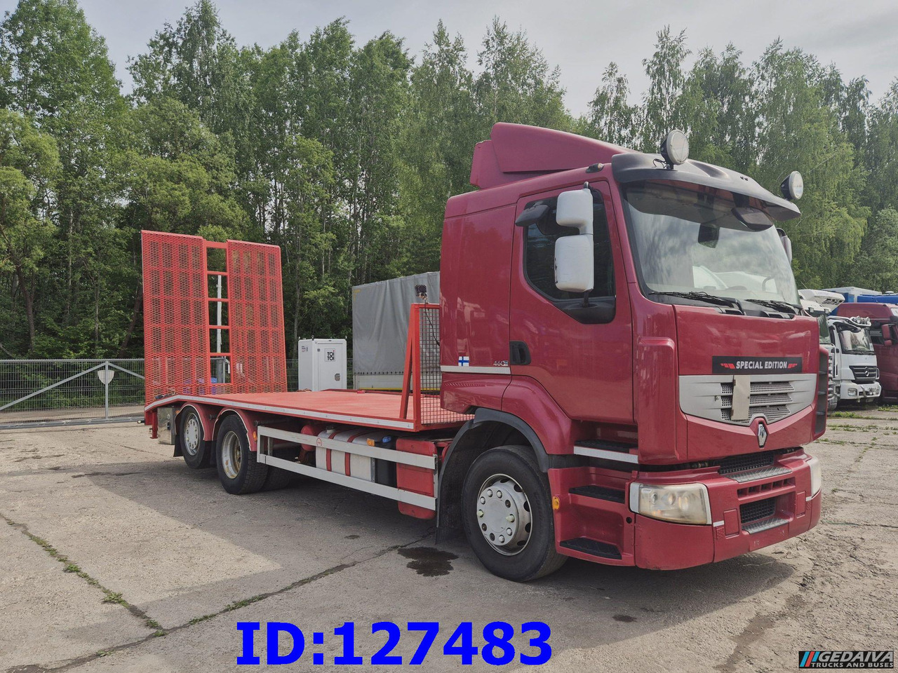 RENAULT Premium 460 6x2 (Steering axel) Euro5 - شاحنات مسطحة: صورة 3 RENAULT Premium 460 6x2 (Steering axel) Euro5 - شاحنات مسطحة: صورة 3