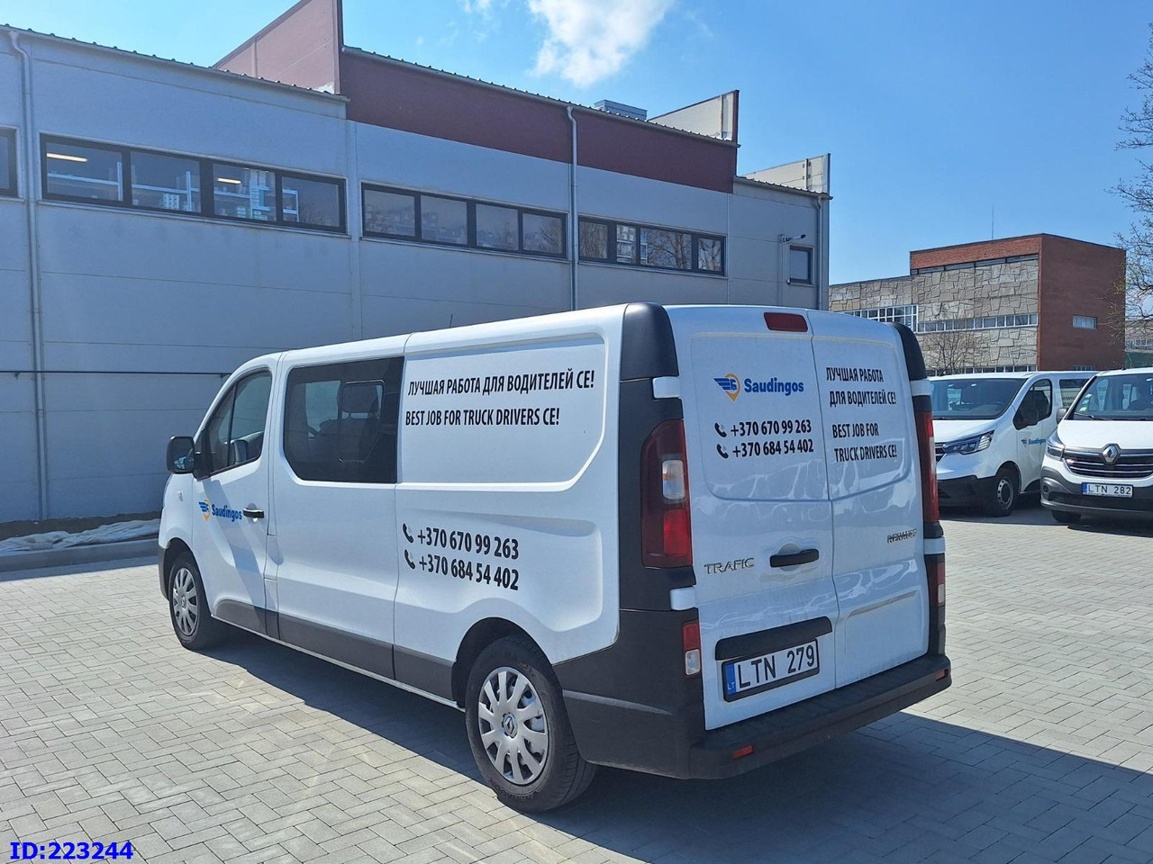 الشاحنات الصغيرة كابينة مزدوجة RENAULT Trafic (6pcs. available): صورة 10