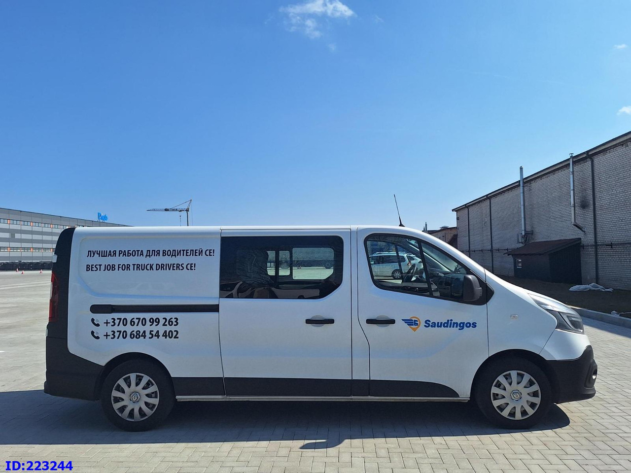 الشاحنات الصغيرة كابينة مزدوجة RENAULT Trafic (6pcs. available): صورة 8