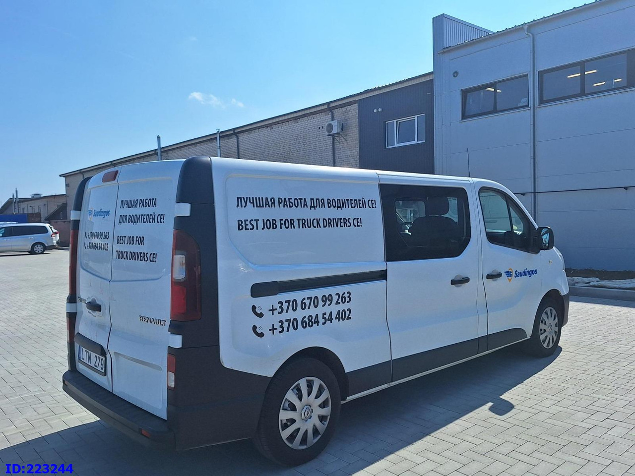 الشاحنات الصغيرة كابينة مزدوجة RENAULT Trafic (6pcs. available): صورة 9
