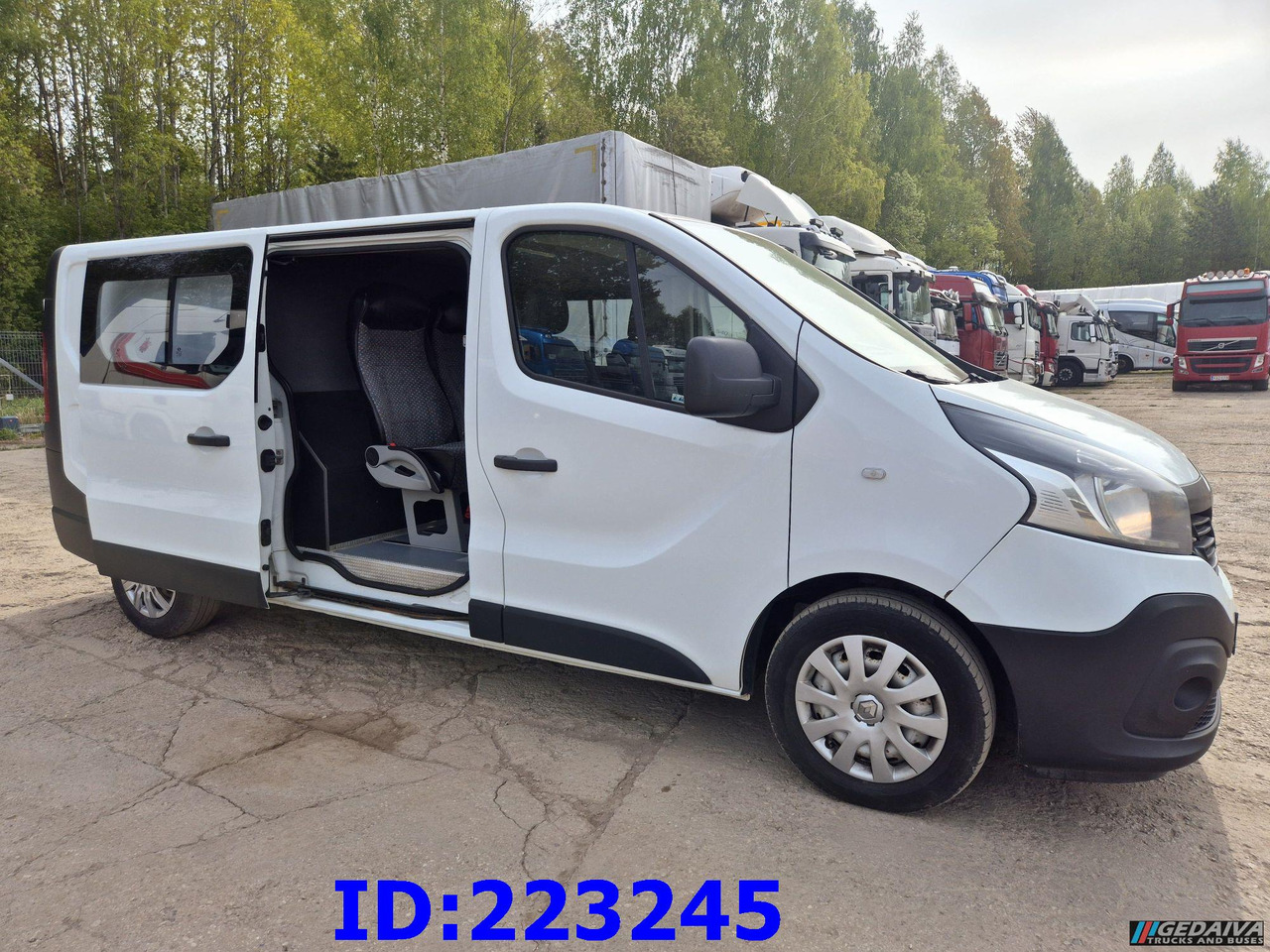 RENAULT Trafic Euro6 - الشاحنات الصغيرة كابينة مزدوجة: صورة 5 RENAULT Trafic Euro6 - الشاحنات الصغيرة كابينة مزدوجة: صورة 5