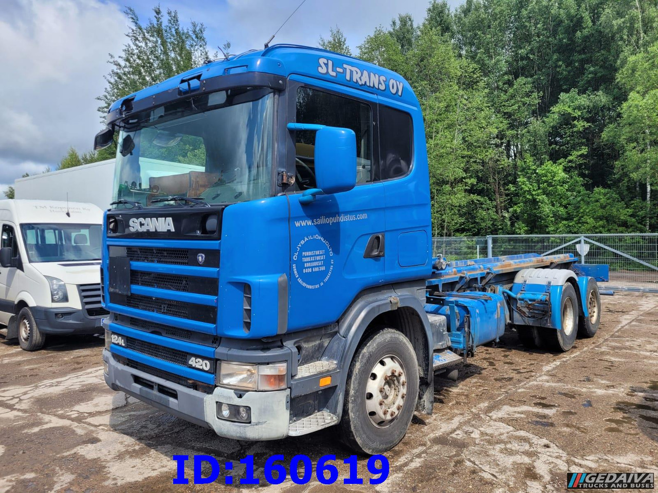 SCANIA 124 420 6x2 Manual Retarder - شاحنة هيكل كابينة: صورة 1 SCANIA 124 420 6x2 Manual Retarder - شاحنة هيكل كابينة: صورة 1