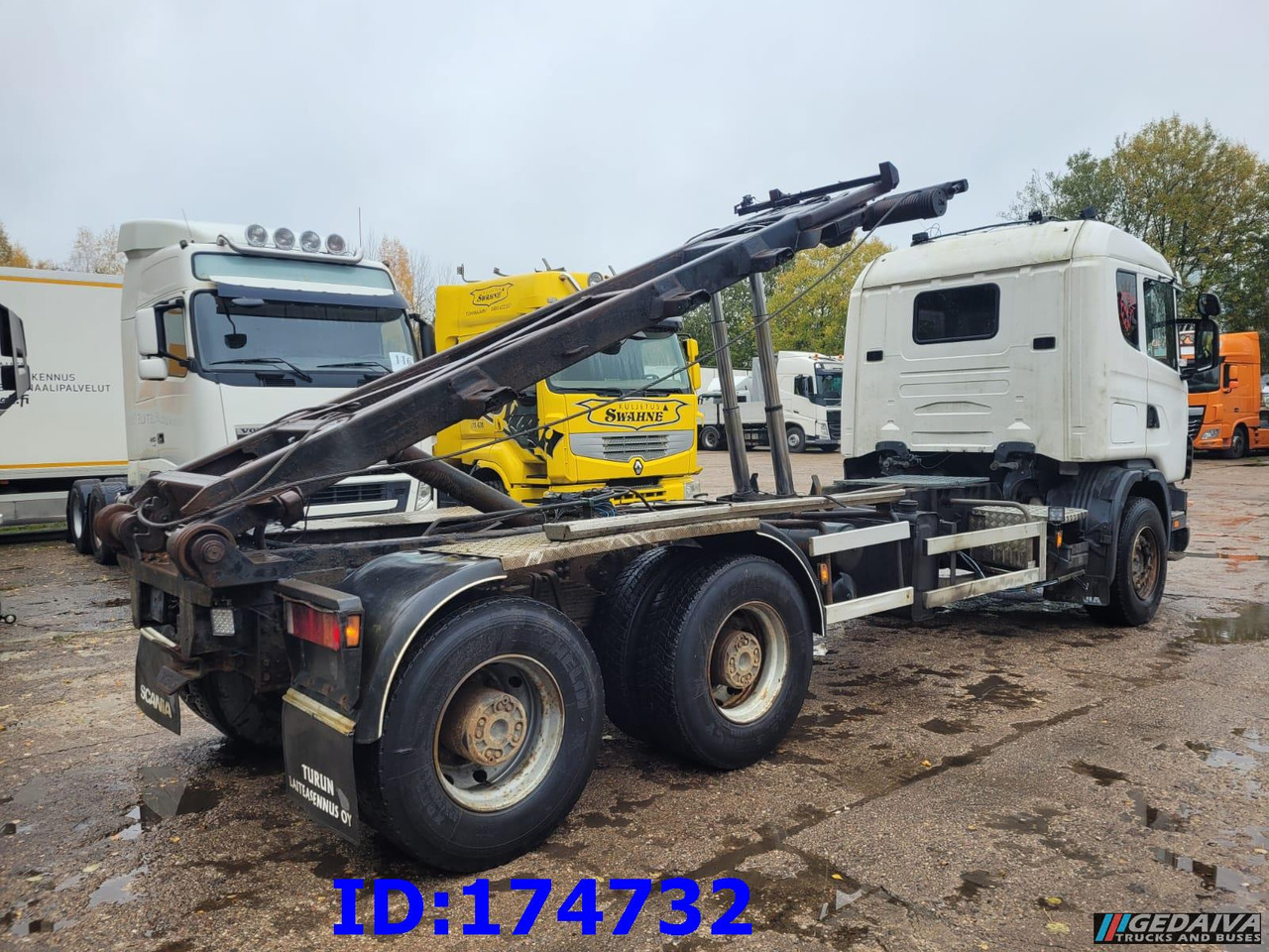 SCANIA 144 - 6x4 - Full Steel - Big Axles - 3 Pedals - شاحنة - نظام الكابلات: صورة 5 SCANIA 144 - 6x4 - Full Steel - Big Axles - 3 Pedals - شاحنة - نظام الكابلات: صورة 5