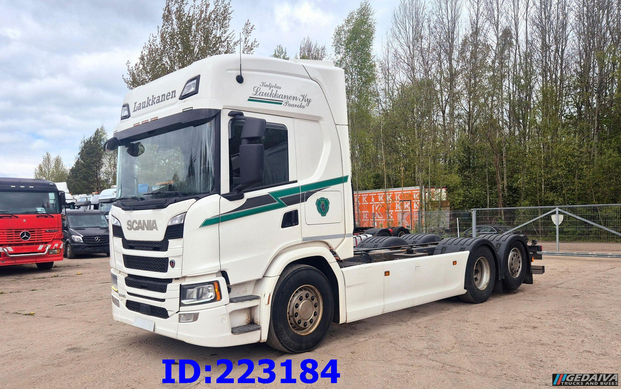 SCANIA G540 6x2 Retarder - شاحنة هيكل كابينة: صورة 1 SCANIA G540 6x2 Retarder - شاحنة هيكل كابينة: صورة 1