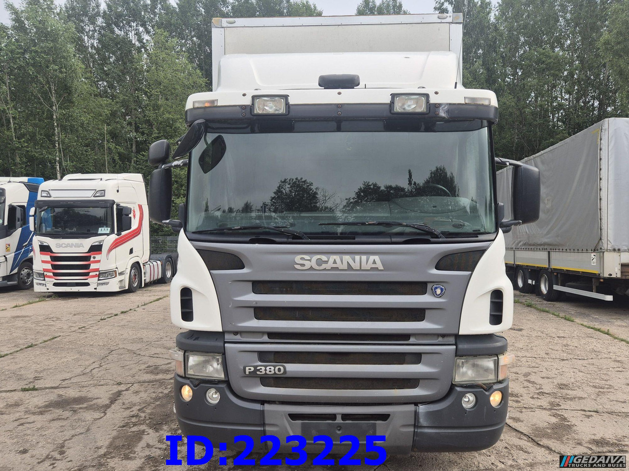 SCANIA P380 6x2 Open side box - شاحنة مقفلة: صورة 2 SCANIA P380 6x2 Open side box - شاحنة مقفلة: صورة 2