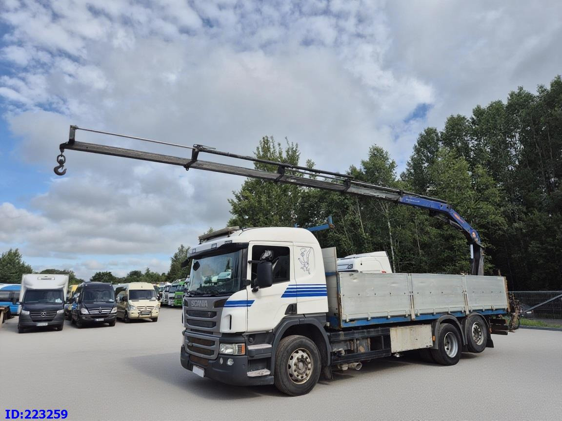 SCANIA P450 6x2 Steering axle Euro6 + PM 13.5SP - شاحنات مسطحة: صورة 4 SCANIA P450 6x2 Steering axle Euro6 + PM 13.5SP - شاحنات مسطحة: صورة 4