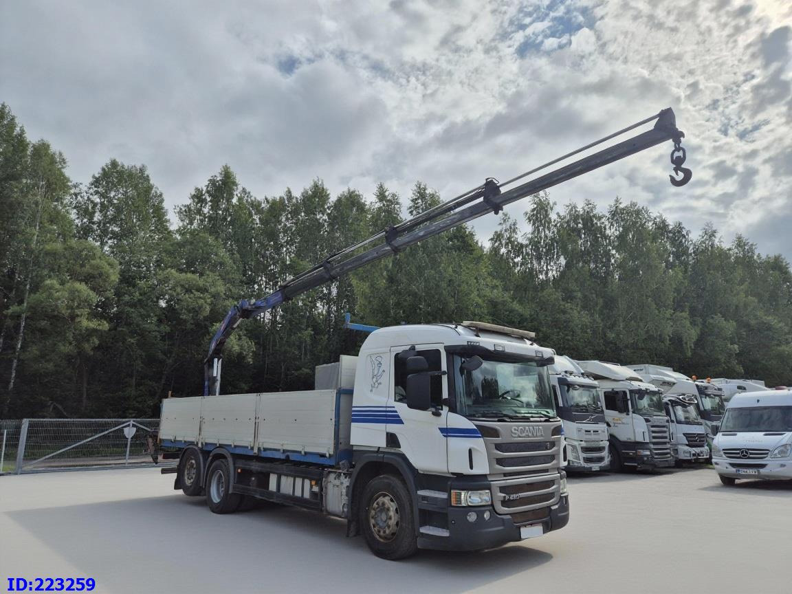 SCANIA P450 6x2 Steering axle Euro6 + PM 13.5SP - شاحنات مسطحة: صورة 1 SCANIA P450 6x2 Steering axle Euro6 + PM 13.5SP - شاحنات مسطحة: صورة 1