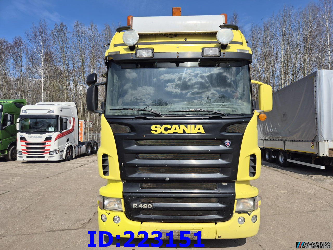 SCANIA R420 6x2 + Crane Palfinger PK23500 - وحدة جر: صورة 2 SCANIA R420 6x2 + Crane Palfinger PK23500 - وحدة جر: صورة 2