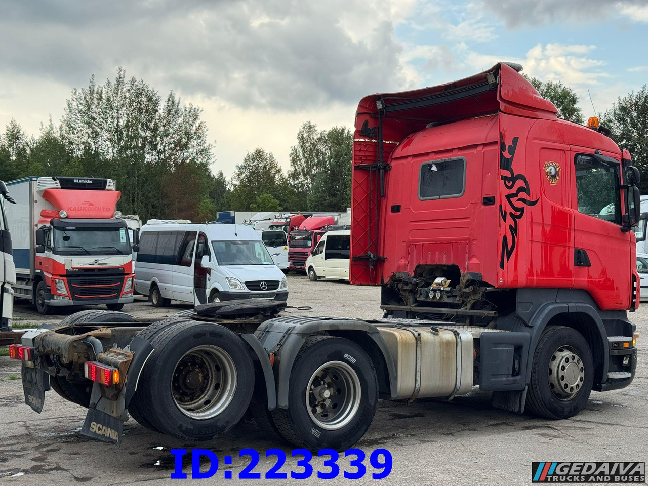 SCANIA R420 MANUAL 6x2 - وحدة جر: صورة 4 SCANIA R420 MANUAL 6x2 - وحدة جر: صورة 4