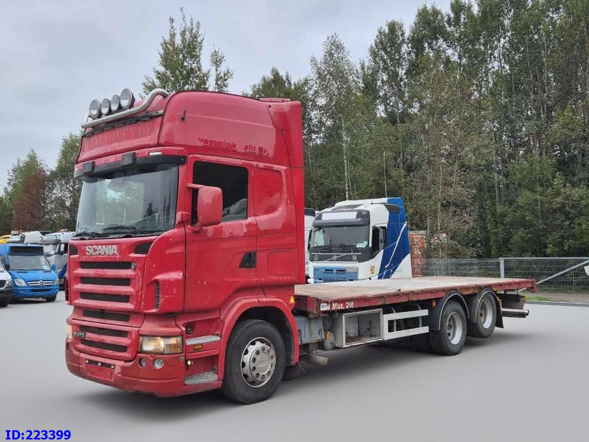 SCANIA R470 6x2 10tyre Manual - شاحنات مسطحة: صورة 1 SCANIA R470 6x2 10tyre Manual - شاحنات مسطحة: صورة 1