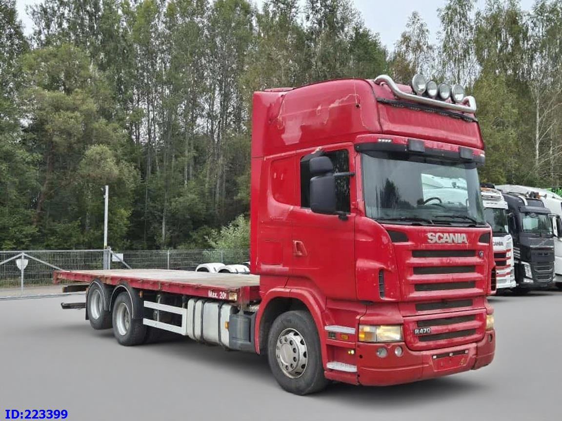 SCANIA R470 6x2 10tyre Manual - شاحنات مسطحة: صورة 4 SCANIA R470 6x2 10tyre Manual - شاحنات مسطحة: صورة 4