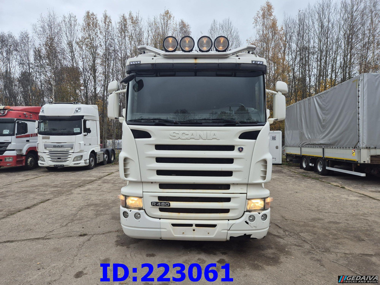 SCANIA R480 6X2 3 Pedals - شاحنة هيكل كابينة: صورة 2 SCANIA R480 6X2 3 Pedals - شاحنة هيكل كابينة: صورة 2
