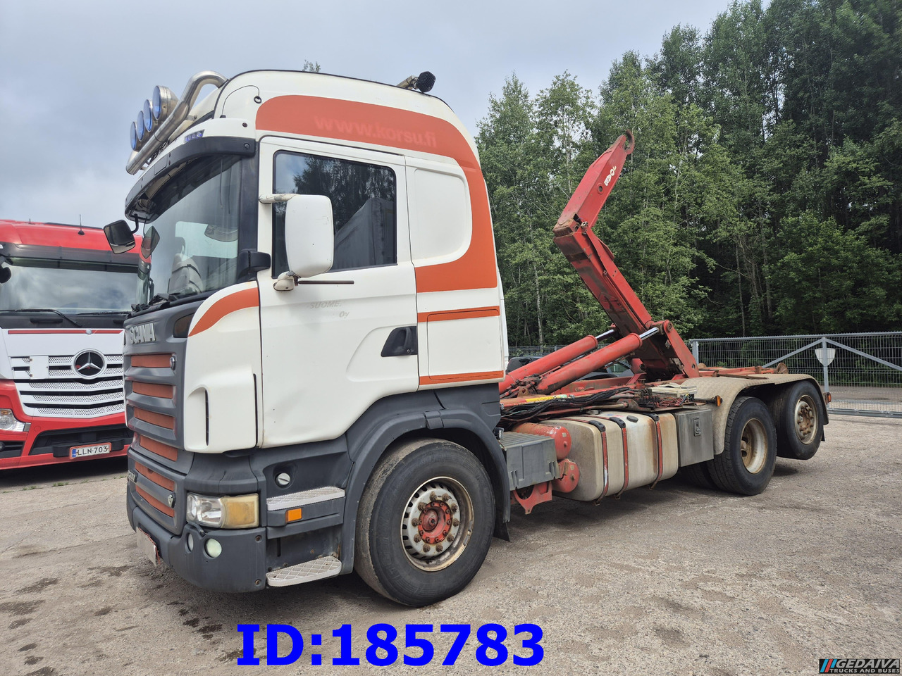 SCANIA R500 6x2 Hook lift - شاحنة ذات خطاف: صورة 1 SCANIA R500 6x2 Hook lift - شاحنة ذات خطاف: صورة 1