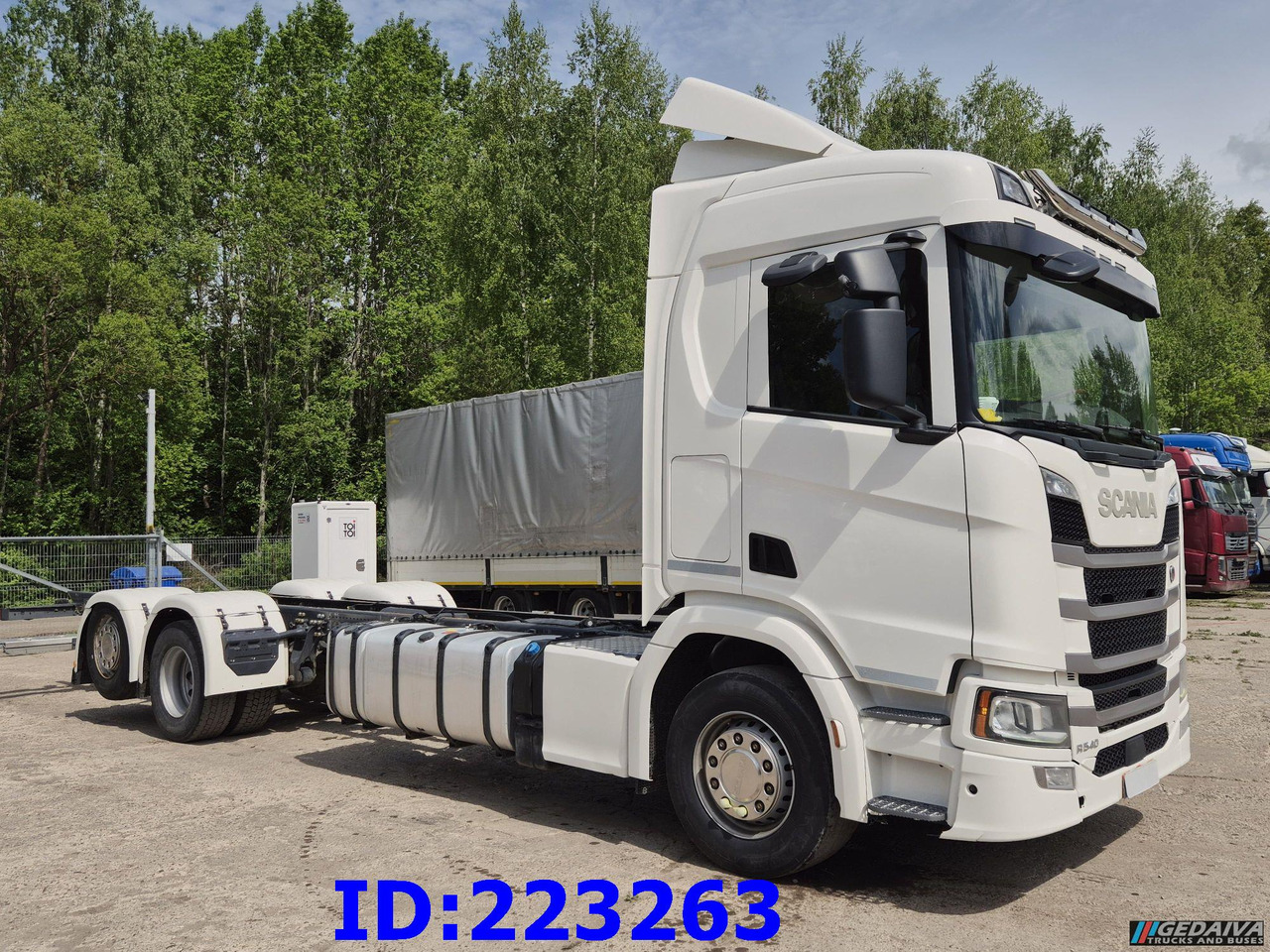 SCANIA R540 6x2 Retarder - شاحنة هيكل كابينة: صورة 4 SCANIA R540 6x2 Retarder - شاحنة هيكل كابينة: صورة 4