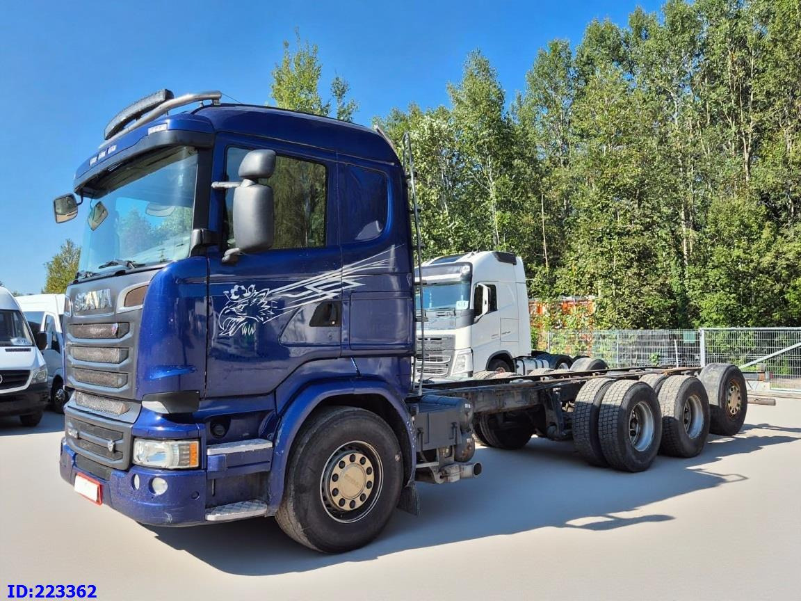 SCANIA R580 8x4 Euro6 Retarder - شاحنة هيكل كابينة: صورة 1 SCANIA R580 8x4 Euro6 Retarder - شاحنة هيكل كابينة: صورة 1