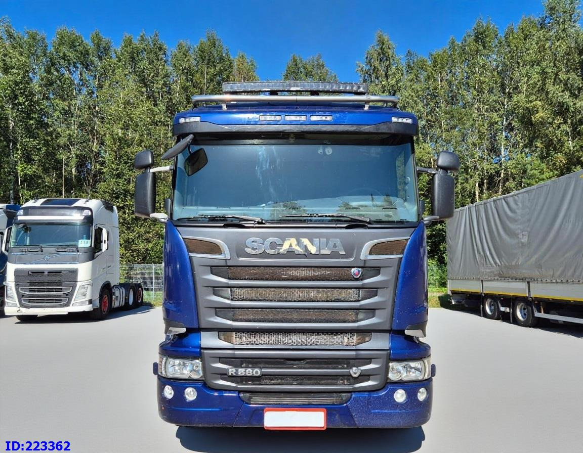 SCANIA R580 8x4 Euro6 Retarder - شاحنة هيكل كابينة: صورة 2 SCANIA R580 8x4 Euro6 Retarder - شاحنة هيكل كابينة: صورة 2