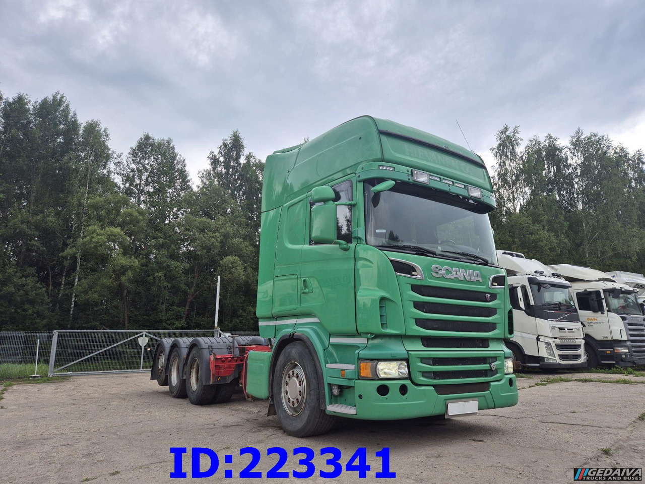 SCANIA R620 - 8x4 - Steering axle - Retarder - شاحنة هيكل كابينة: صورة 3 SCANIA R620 - 8x4 - Steering axle - Retarder - شاحنة هيكل كابينة: صورة 3
