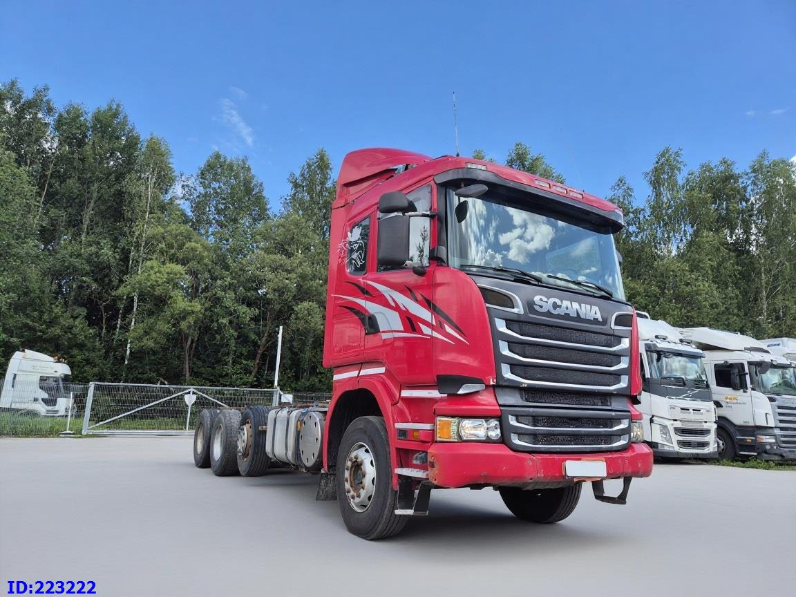 SCANIA R620 - 8x4 - Steering axle - شاحنة هيكل كابينة: صورة 2 SCANIA R620 - 8x4 - Steering axle - شاحنة هيكل كابينة: صورة 2