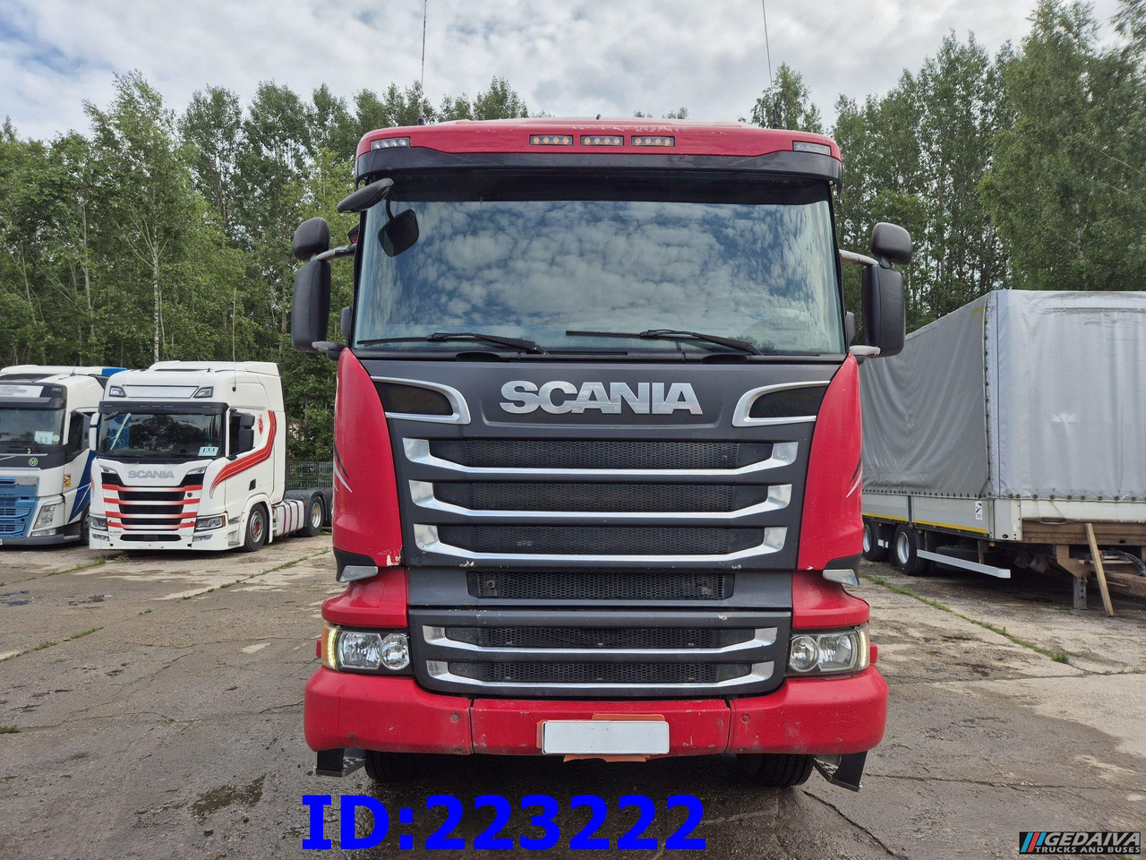 SCANIA R620 - 8x4 - Steering axle - شاحنة قطع الأشجار: صورة 2 SCANIA R620 - 8x4 - Steering axle - شاحنة قطع الأشجار: صورة 2