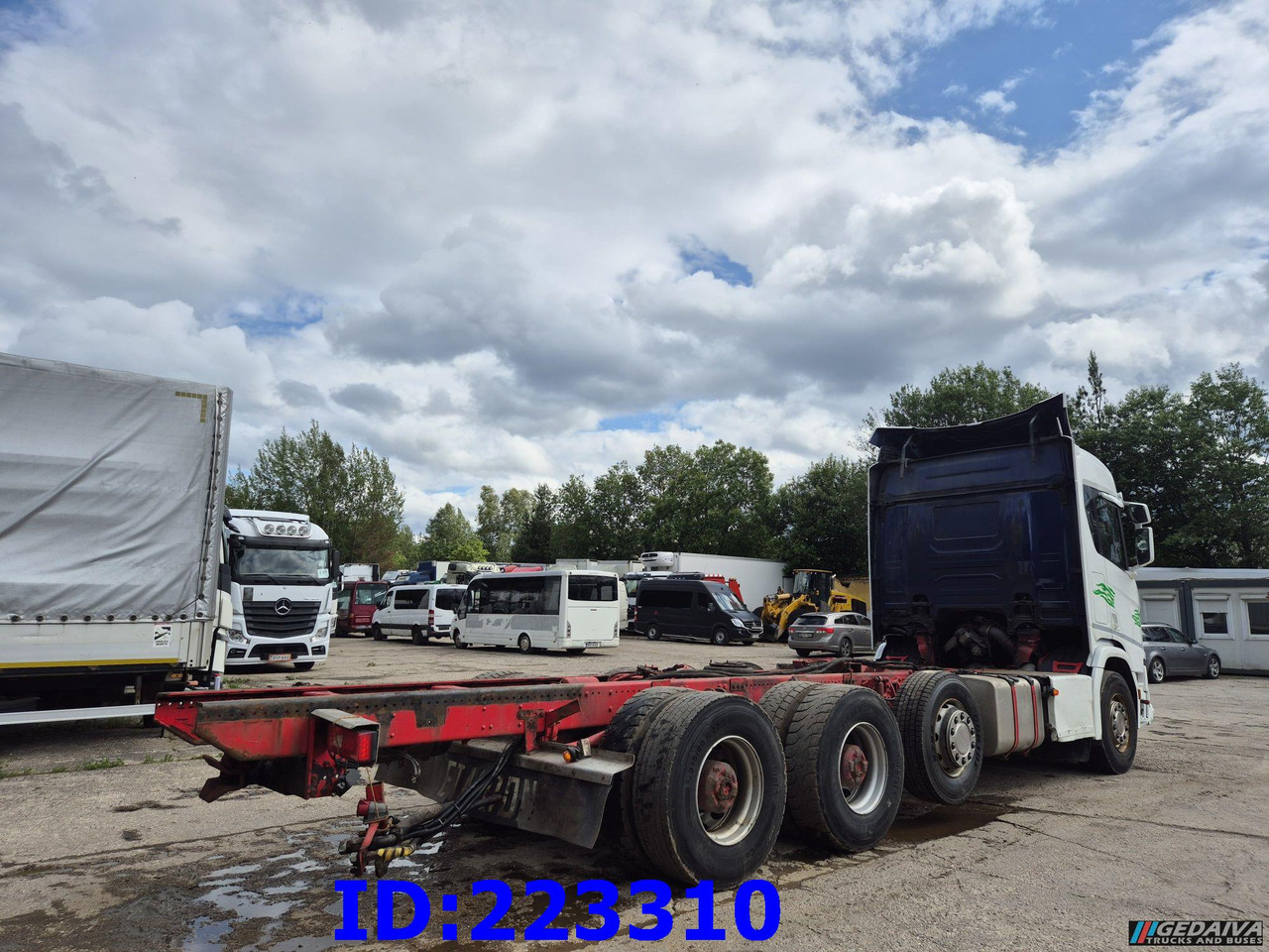 SCANIA R650 V8 8x4 BIG AXLES - شاحنة هيكل كابينة: صورة 5 SCANIA R650 V8 8x4 BIG AXLES - شاحنة هيكل كابينة: صورة 5