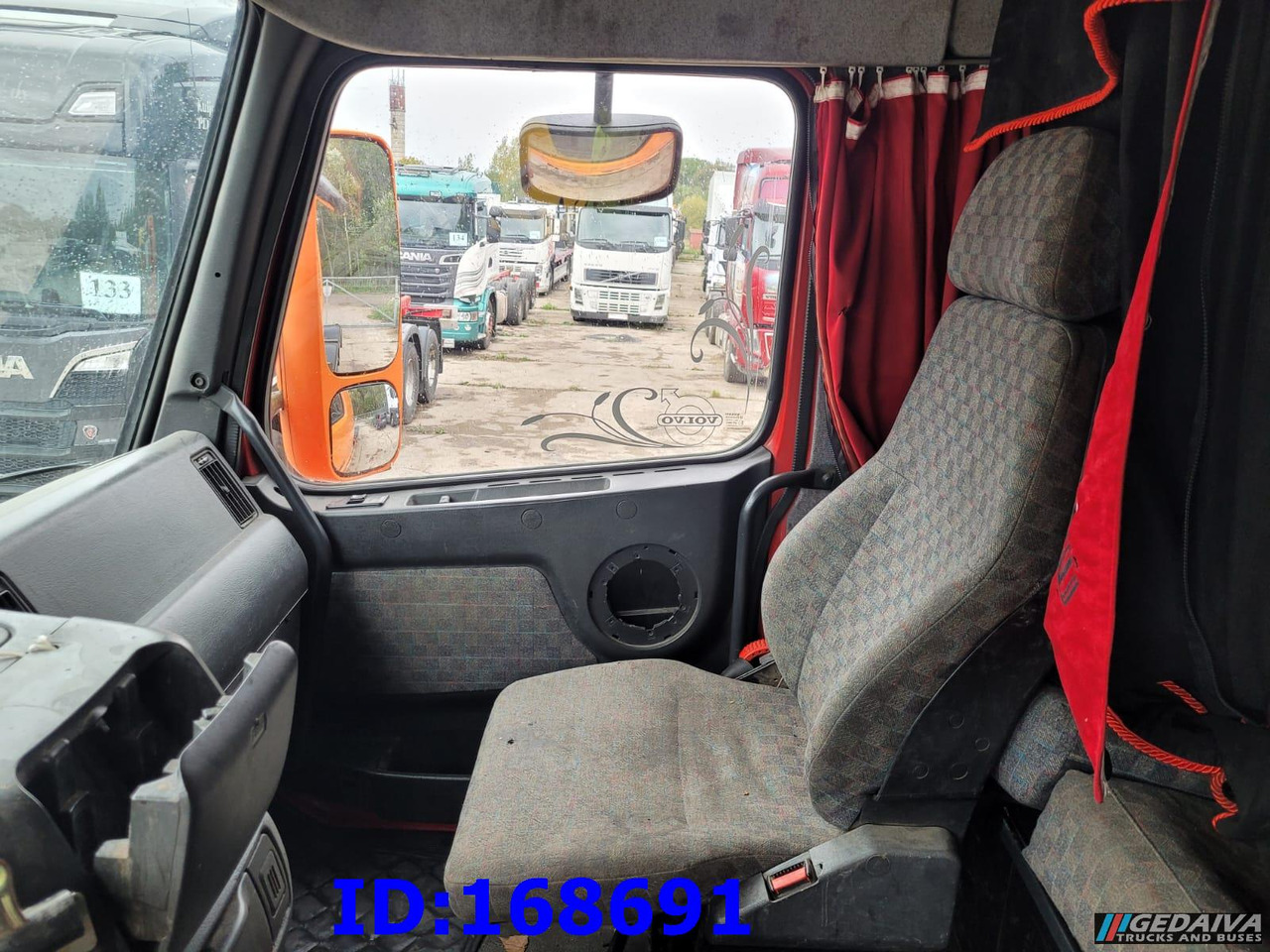 شاحنة ذات خطاف VOLVO FH12 380HP 6x2 10tyre Hook Tipper: صورة 21