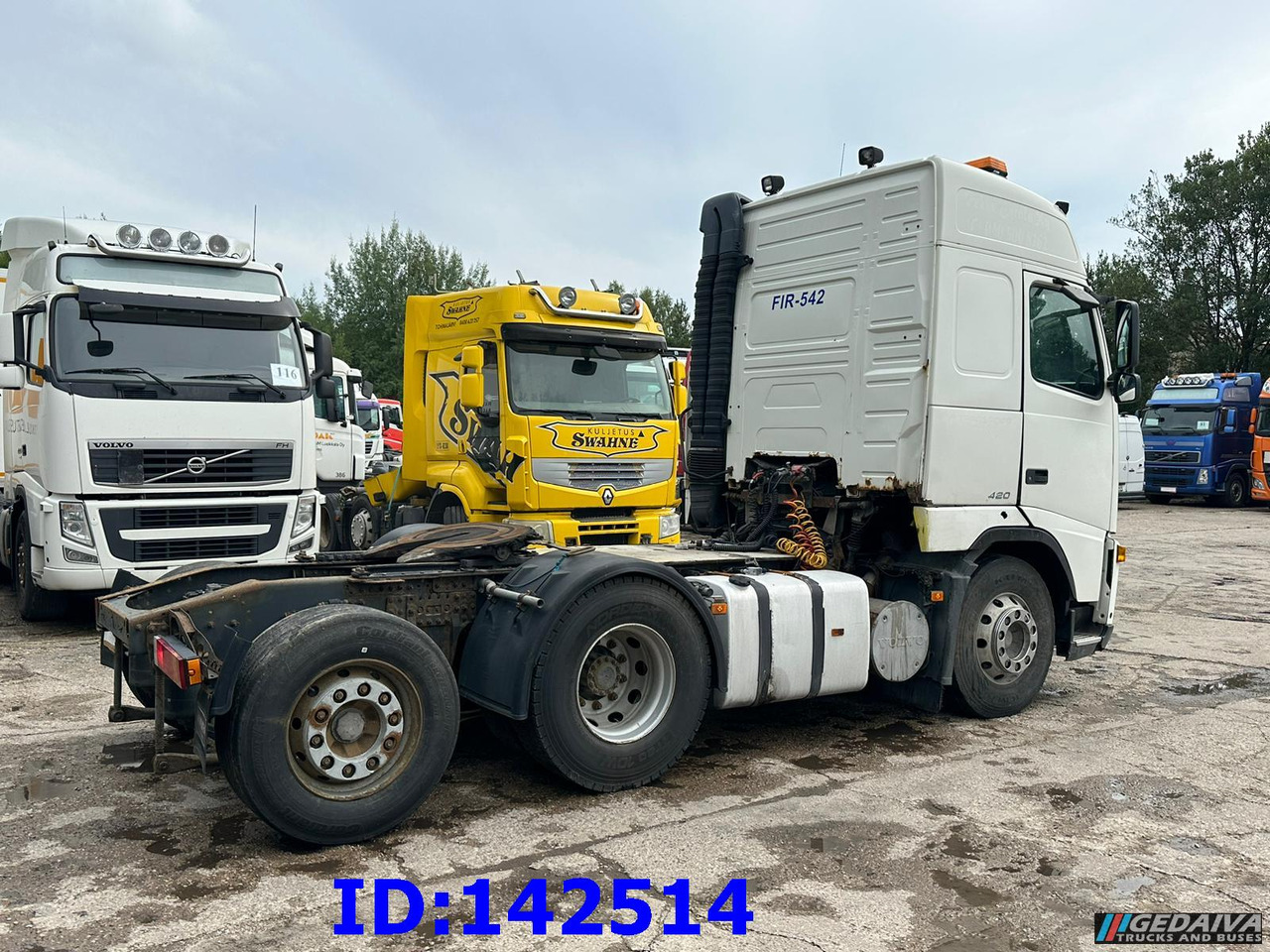 VOLVO FH12 420HP 6x2 Manual - وحدة جر: صورة 4 VOLVO FH12 420HP 6x2 Manual - وحدة جر: صورة 4