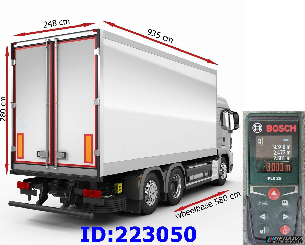 شاحنة صندوق متساوي VOLVO FH13 480HP 6x2 Manual 10 tyres: صورة 6