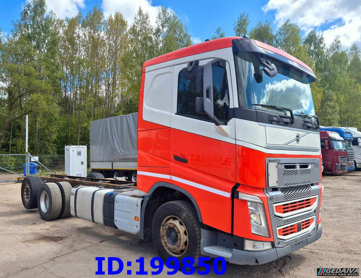 VOLVO FH13 540HP 6x2 Euro6 - شاحنة هيكل كابينة: صورة 4 VOLVO FH13 540HP 6x2 Euro6 - شاحنة هيكل كابينة: صورة 4
