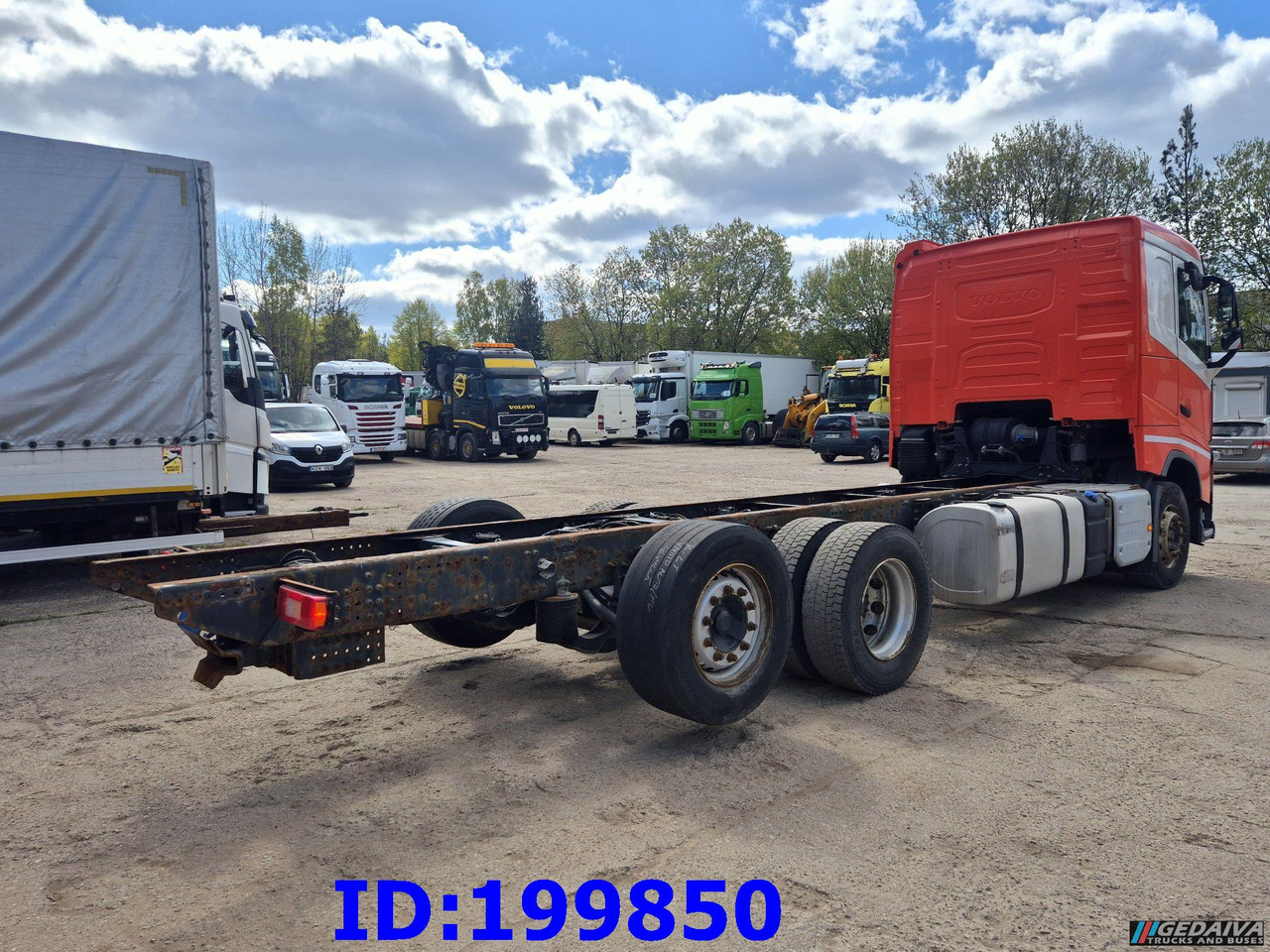 VOLVO FH13 540HP 6x2 Euro6 - شاحنة هيكل كابينة: صورة 5 VOLVO FH13 540HP 6x2 Euro6 - شاحنة هيكل كابينة: صورة 5